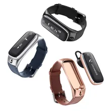 M6 Bluetooth Smart Браслет вызовов мини-гарнитуры сообщение Re Mi nder Sleep Monitor Sports Tracker wristphone PK fitbit Mi band 2