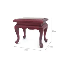 1:12 Кукольный домик миниатюрная мебель мини деревянный чайный столик кукольный домик аксессуары детский подарок кофейный Настольный набор для чая стол украшение дома