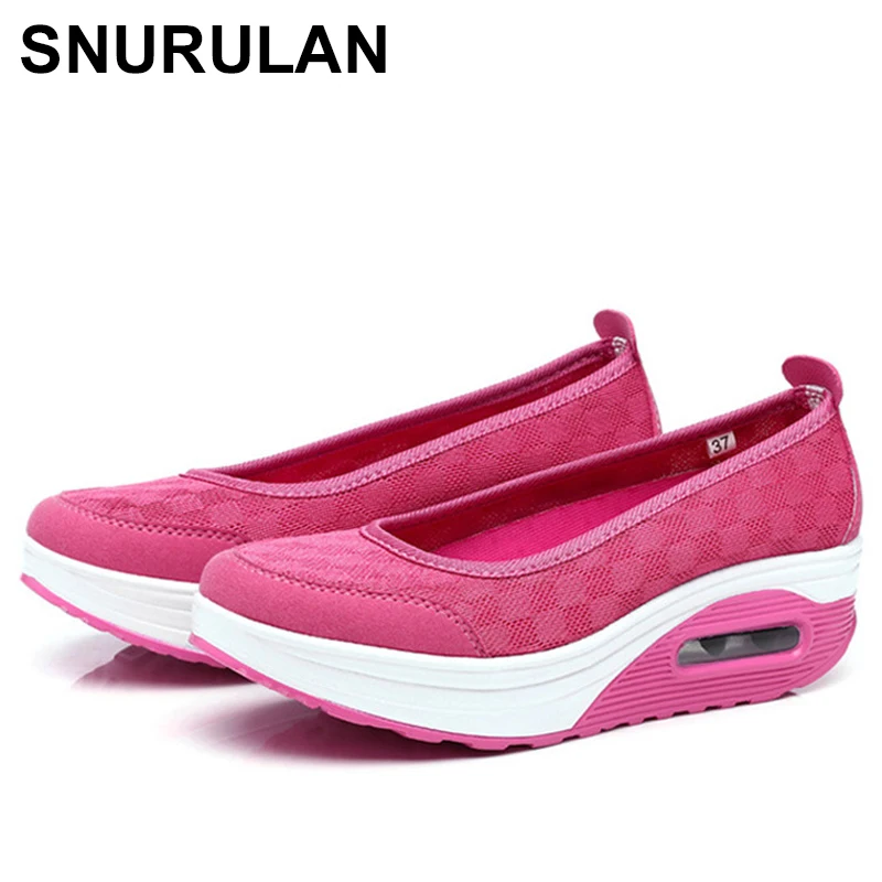 

SNURULANSummer new Women's thick-soled shoes shake fashion casual Shake shoes thick bottom sponge cake single cushion shoesE146