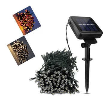 

LED Solar String Fairy Light 12M 100LEDS 22M 200LEDS Premium Quality Waterproof Solar Power 2 Colors For Garden Decoration