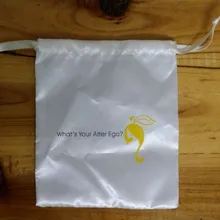 Высокое качество атлас cusotmized drawstring сумка атласная ткань ювелирные изделия drawstring сумка оптовый заказ подарок сумка для ювелирных изделий Кольцо подарок