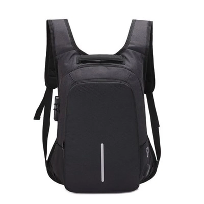 

Business backpack men and women computer bag usb password lock anti-theft package backpack mini laptop Unisex