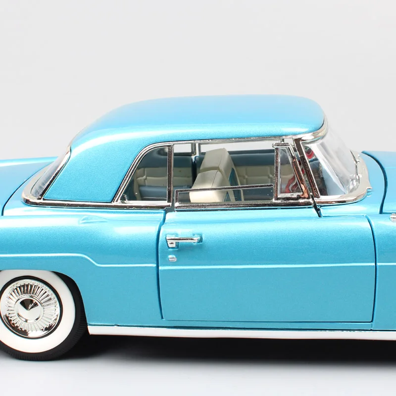 Весы большой Винтаж 1:18 Lincoln Continental Mark II 1956 модель ford литья под давлением игрушечный автомобиль миниатюрный коллекция подарок для детей