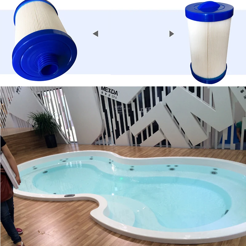 

Swimming Pool SPA Pump Filter Cartridge Water Filter Cleaner Pool Accessories 243 x 150mm