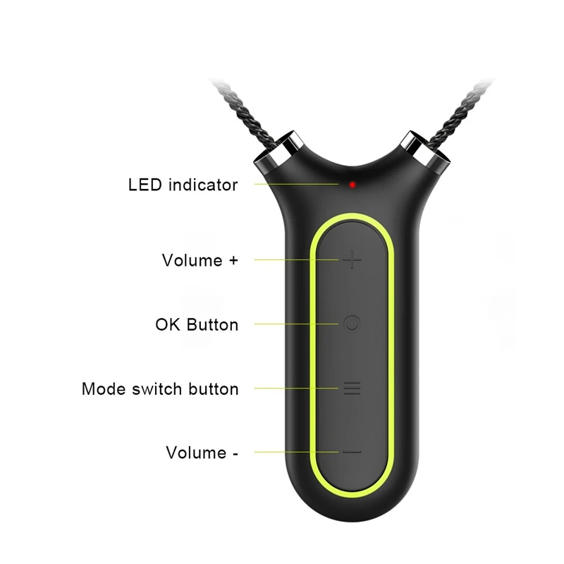 Mifo i2 Bluetooth Earphone Waterproof Neck Headset Necklace Wireless Headphones With Built In Mp3 Player For Sports Running