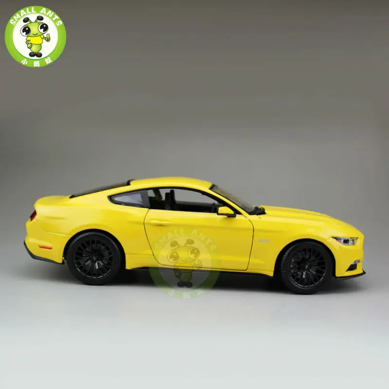 1:18 Ford Mustang GT 5,0 литая модель автомобиля игрушки для детей подарки желтый maisto 31197