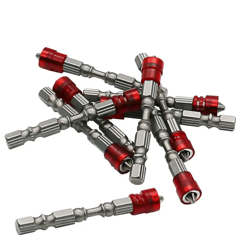 10 шт. 65 мм Магнитная Отвёртки бит 1/4 &quothex PH2 0phillips хвостовиком ограничитель глубины