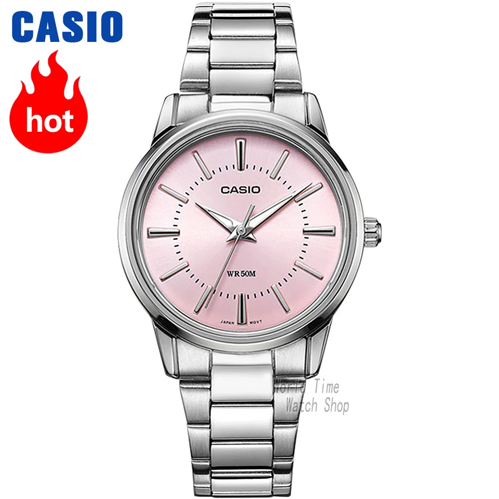 Casio watch Analogue Women's quartz watch, modern eye catching