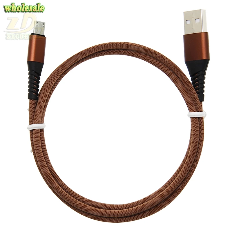 유형 C 마이크로 USB 8Pin 빛 케이블 아이폰 7 6 6S 플러스 iPad 아이팟 삼성 화웨이 LG 안드로이드 천 usb C 케이블 500 개/몫