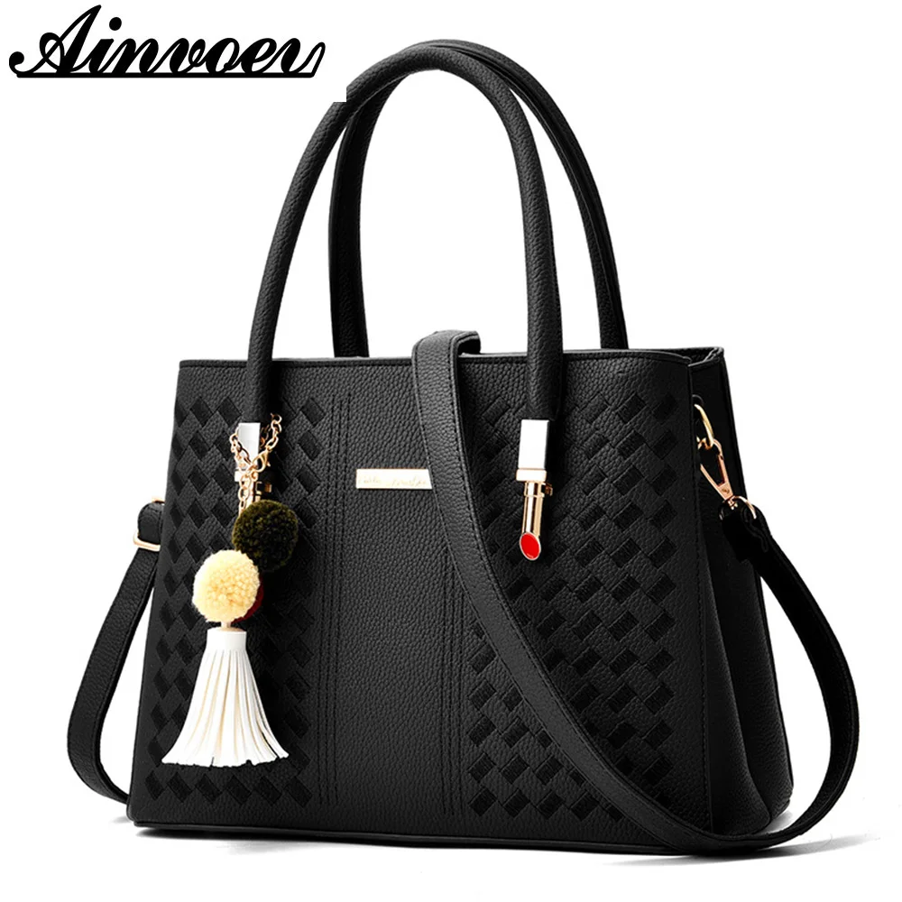 

Ainvoev 2018 New Europe fashion trend bag female handbag fashion shoulder bag Lipstick crossbody bag high quality a2701