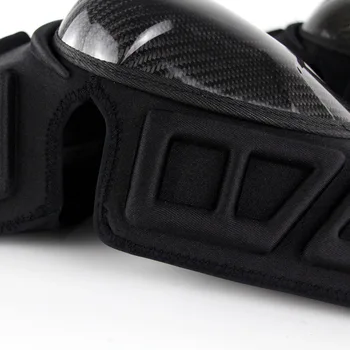 

Newly Carbon Fibre Kneepad with Elbow Support Set for Motocycle Riding BN99