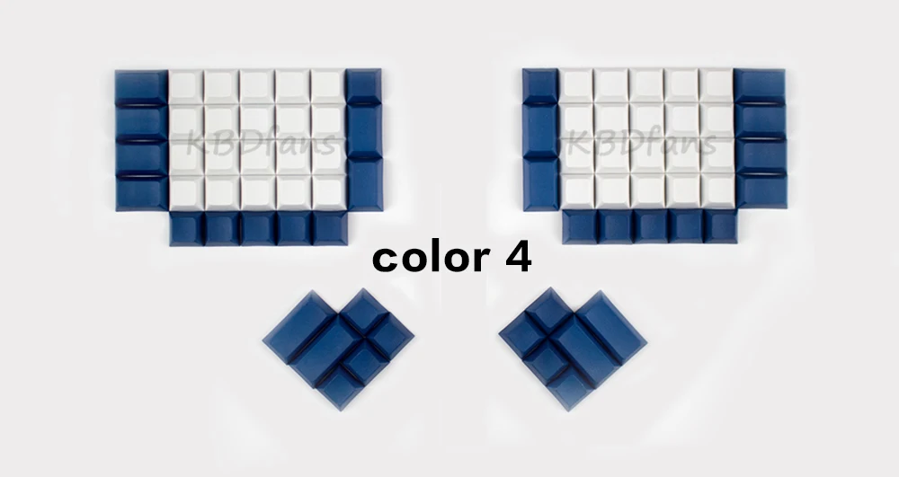 Ergodox pbt колпачки белые dsa pbt пустые колпачки для ergodox Механическая игровая клавиатура dsa профиль