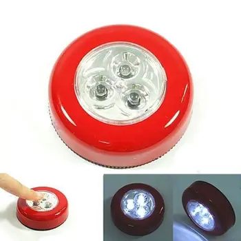 

Novelty Kitchen Wall Stick Touch Emergency Light LED Lamp LED Wall Touch Battery Powered Night Lights