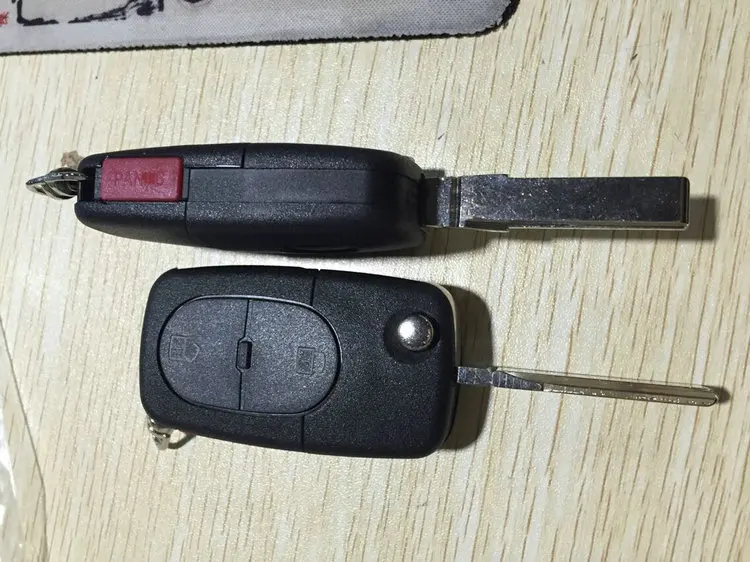 2+ 1 кнопки флип пульт дистанционного ключа чехол(круглый) для VW Golf 4 5 6 Passat B5 B6 Polo камера Bora Touran FOB пустой 5 шт./лот