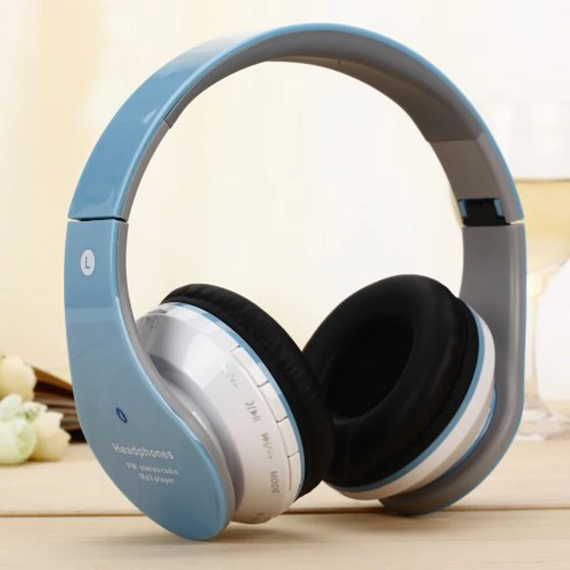 Koop Draadloze Bluetooth Hoofdtelefoon met Mic Handsfree Hoofdtelefoon Stereo Hifi Headsets TF Slot FM Radio Oortelefoon voor iPhone DHL