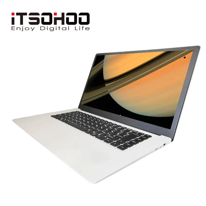 Cena ITSOHOO 15.6 calowy Laptop Intel Cherry Trail X5 Z8350 4GB RAM 64GB EMMC czterordzeniowy duży rozmiar laptopy Windows 10 OS BT 4.0 komputer