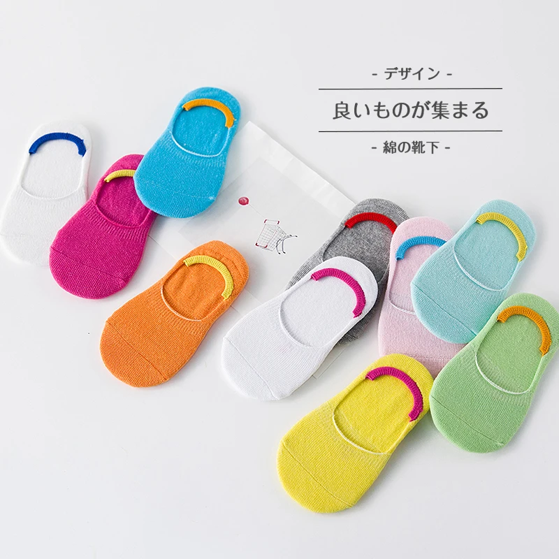 Хлопковые носки для малышей мягкие детские носки для девочек и мальчиков носки до щиколотки для От 1 до 9 лет C789