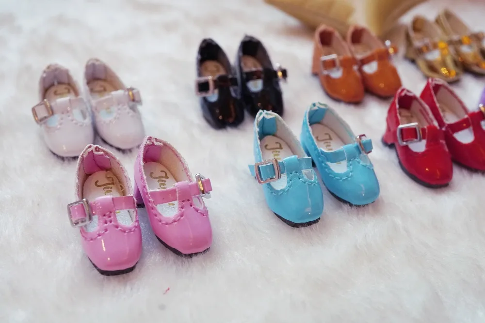 

Mary-Jane retro T leather shoes buckle shoes available for Blyth doll Redberry AZONE Chole doll accessories doll shoes