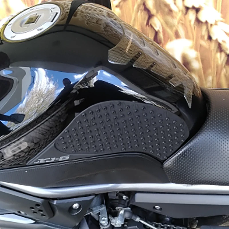 MTImport XJ6 Anti slip Tank Pad Side Gas Knee Grip Traction Pads Sticker Decals For Yamaha XJ6 2010 2011 2012 2013 2014 2015 16 (2)