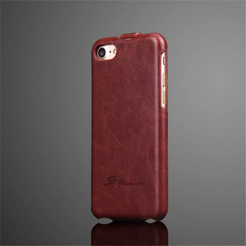 Luxury Retro Leather Flip Case For iPhone 17 16 15 14 12 13 11 Pro - Main Image