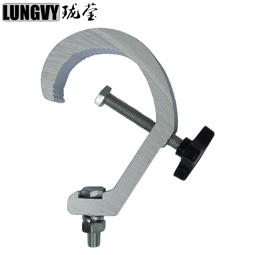 

Free Shipping 10pcs/Lot 30-62mm Truss 80KG Hook Accessories For Stage Lighting Led Par Light Moving Head Light Clamp