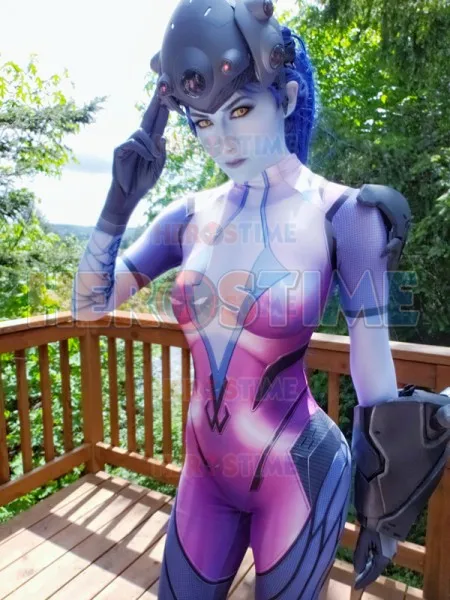 Новый костюм для косплея D.VA Widowmaker с 3D принтом игровой Zentai Хэллоуина девочки