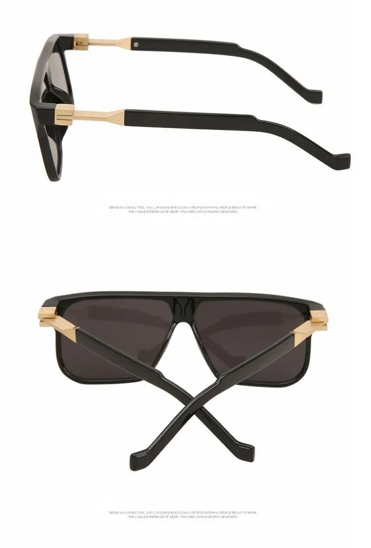 Jackjad Новая мода WL003 Стиль Для мужчин бренд Солнцезащитные очки для женщин уникальный плоский покрытие линз спортивные Защита от солнца Очки