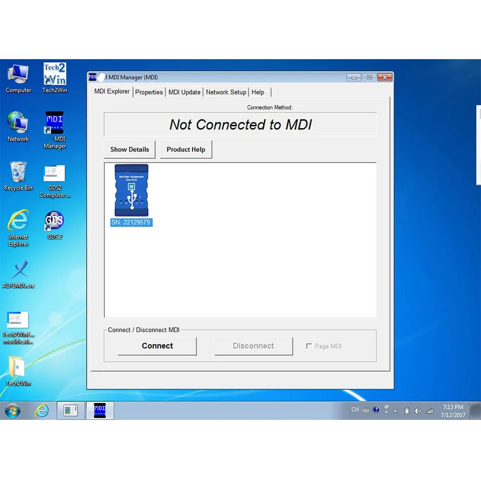  Mejor MDI GDS2 MDI GDS Tech 2 ganar Software V8.3.103.39 Sata HDD para Opel/Buick y Chevrolet MDI e