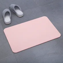 SKTEZO Лидер продаж Природный диатомит водопоглощающий и быстросохнущий домашний коврик для ванной комнаты дверной коврик для пола