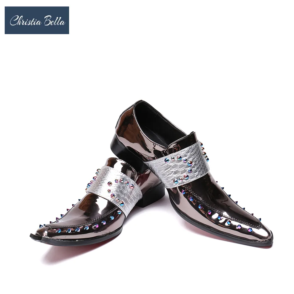 Christia Bella Men Dress Shoes Fashion Man Genuine Leather Wedding Shoes Social Sapato Men Oxfords Flats Shoes Sapatos Plus Size Christia Bella Men Dress Shoes Fashion Man Genuine Leather Wedding Shoes Social Sapato Men Oxfords Flats Shoes Sapatos Plus Size