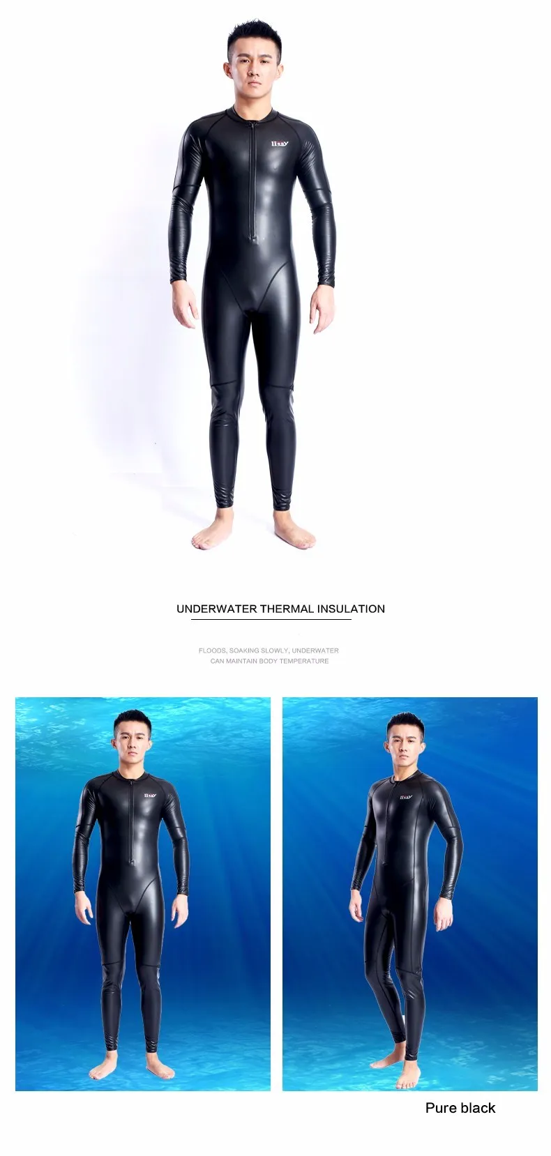 Fanceey, сдельный цельный парный купальник, Триатлон, гидрокостюм для женщин, ПУ, водонепроницаемый, для подводного плавания, костюм для мужчин, гидрокостюм для подводной охоты