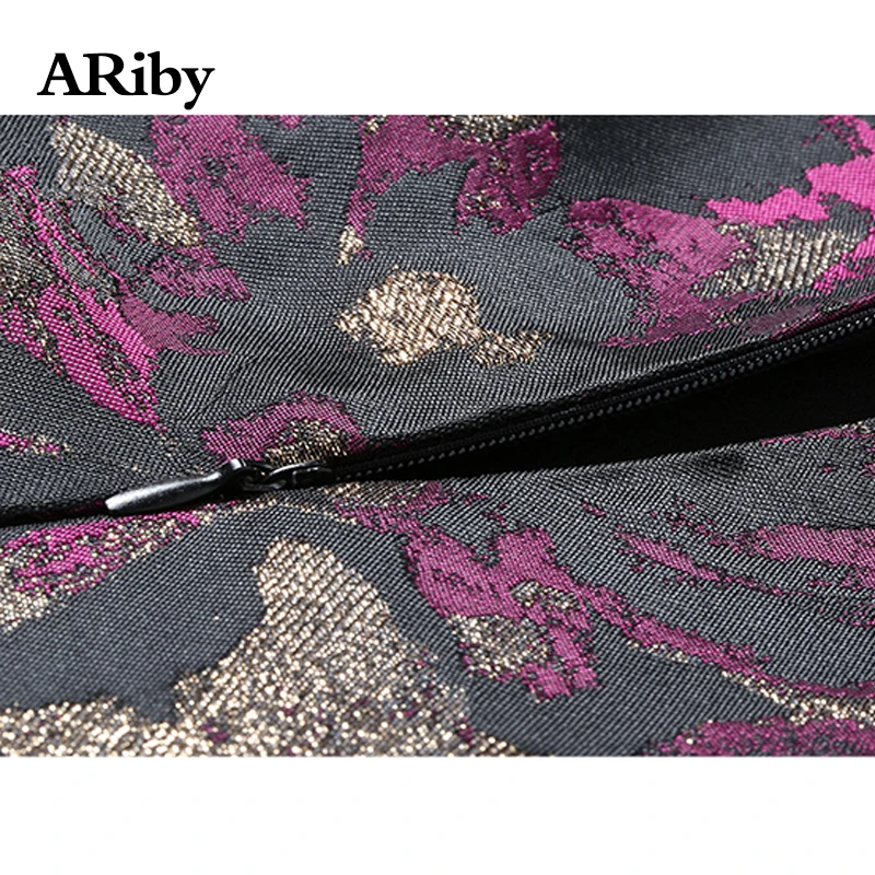 Женское платье жилет aribby винтажное без рукавов с о вырезом и принтом бальное на