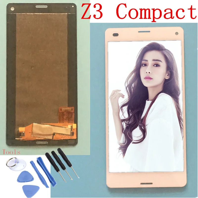 Оригинальный ЖК-дисплей для SONY Xperia Z3 Compact Дисплей мини D5803 D5833 Замена компактный |