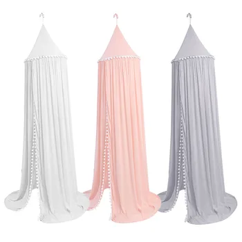

Cotton Baby Canopy Mosquito Net Anti Mosquito Princess Bed Canopy Girls Room Decoration Bed Canopy Pest control Reject Net