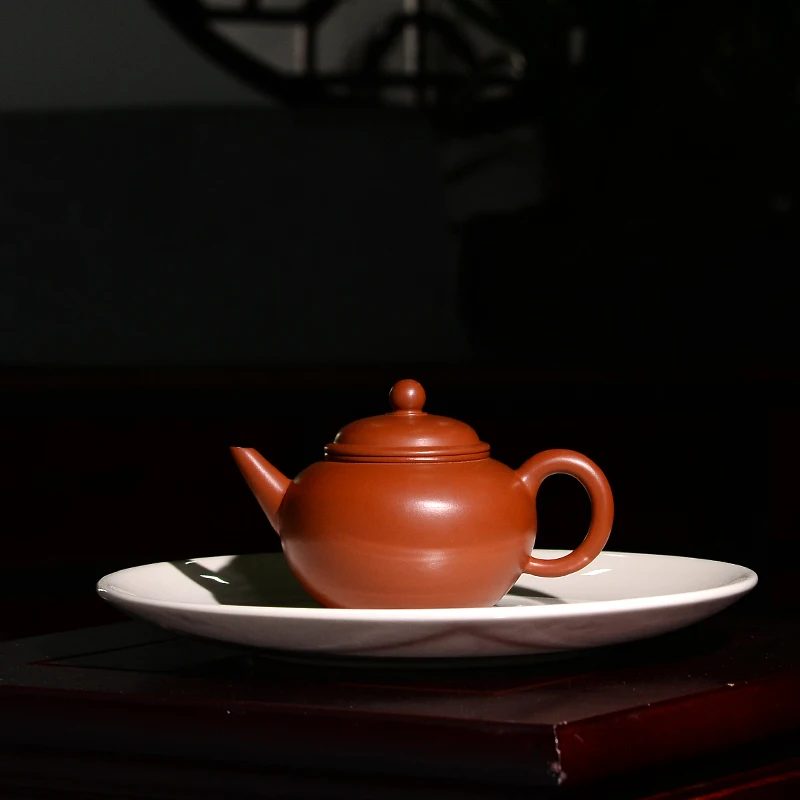 level tea pot master handmade original ore yixing zisha pure zhuni claypot marked 230cc Chinese kungfu pots ShuiPing Pot | Дом и сад