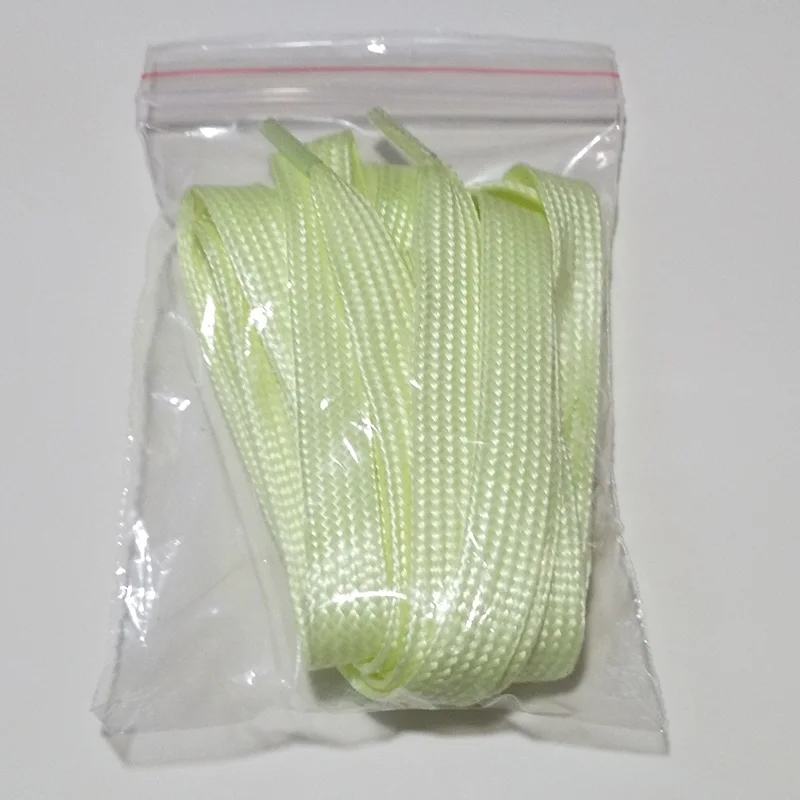 1pair Luminous Shoelaces 140cm Long Glow In The Dark Color Fluorescent Shoelace Athletic Sport Shoe Lace Reflective Shoelaces (8)