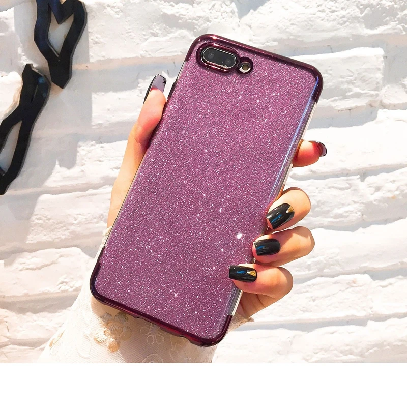 for huawei p20 lite Pro plus mate 9 10 Pro soft silicone glitter case (4)