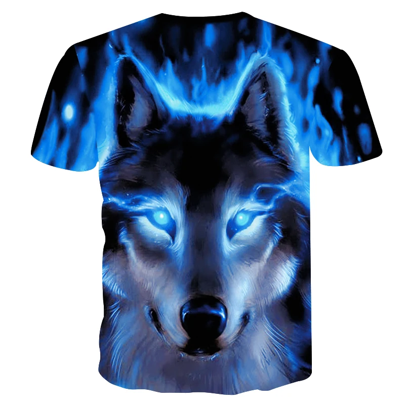 Fashion Men Wolf Animal 3D Printed Hooded Hoodies Men / Women's Shinning Wolf Design Sweatshirts 3D Harajuku Hoody