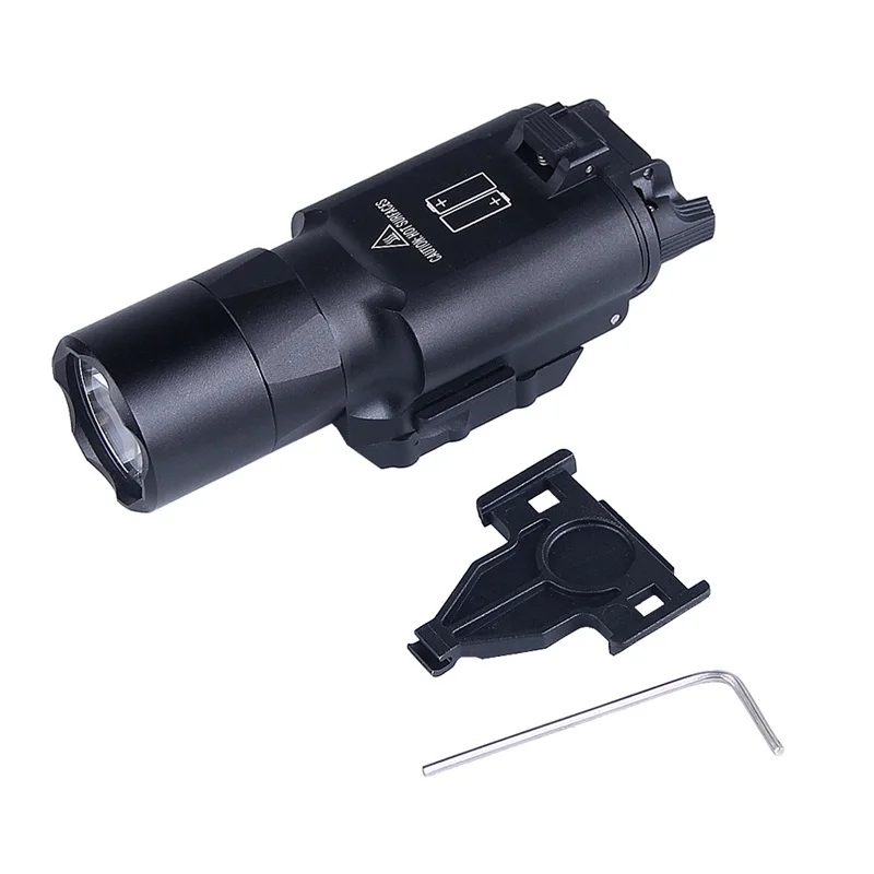 Tactical X300U Ultra Flashlight LED Weapon Pistol Gun Light with 20MM Rail for Airsoft Hunting (9)
