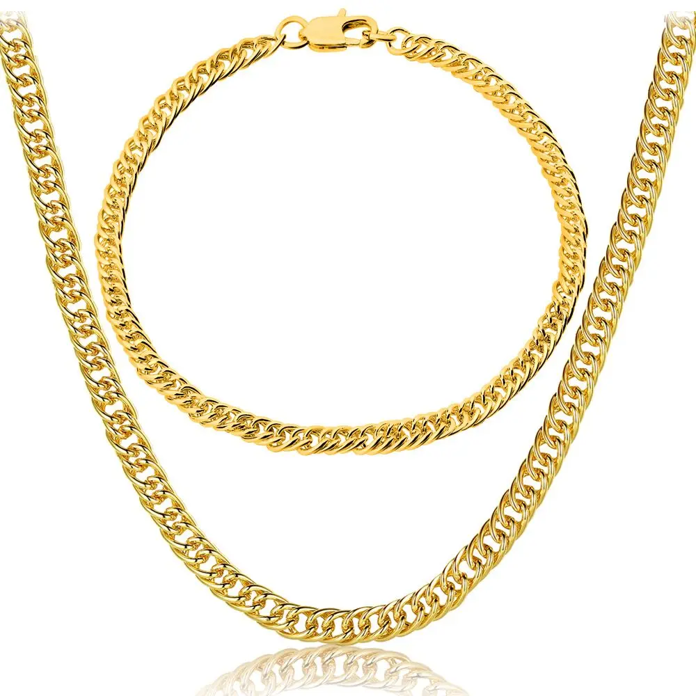 Buy 2 Piece 925 Sterling Silver Necklace Bracelet