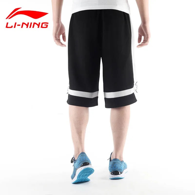 Мужские баскетбольные шорты Li Ning дышащие спортивные с подкладкой AKSM251 CJAS17|shorts