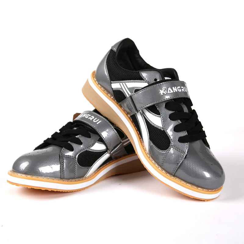 Professional Weightlifting Shoe Squat Training Leather Slip Resistant font b Weight b font font b lifting