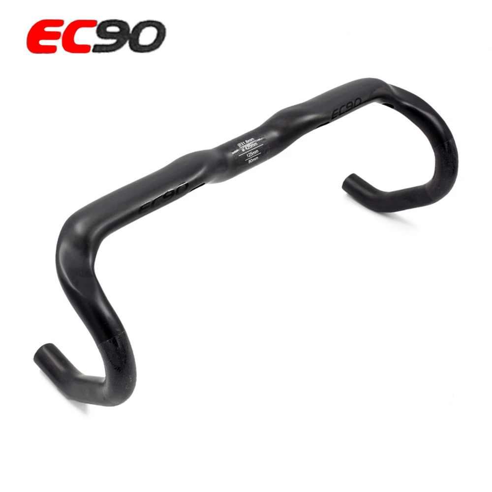 

2018 EC90 New Carbon Road Bike Handlebar Cycling Handle bar UD Matt Carbon handle Bike handlebar Accessories 31.8*440/420/400MM