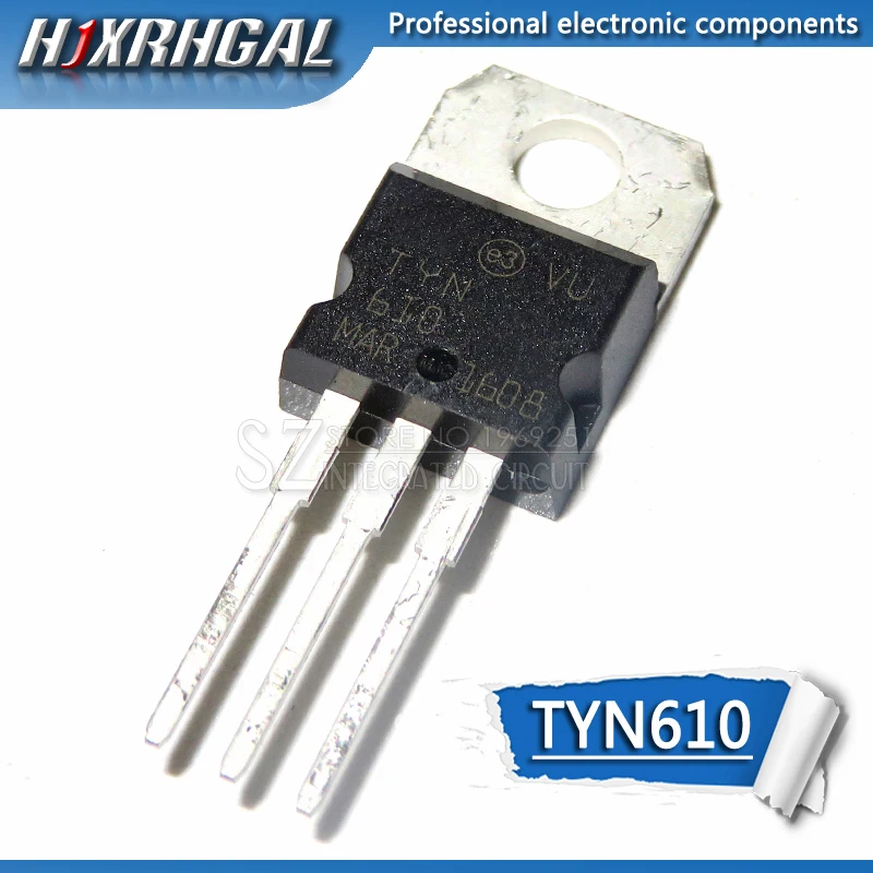 10 шт. TYN610 10A 600 в TO-220 линейный ТРИАК/Тиристор Новый и оригинальный HJXRHGAL |