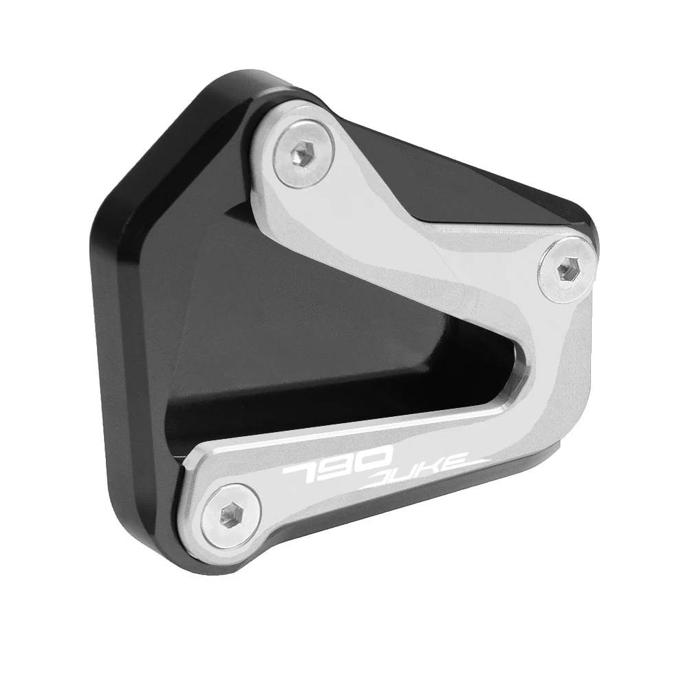 Мотоцикл с ЧПУ Алюминиевый мото увеличитель боковой стойки для ног Kickstand увеличение пластины Pad расширение для KTM duke790 duke 790 790 duke