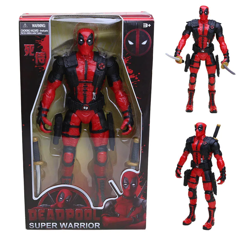 

13'' 33cm American Hero strip character Deadpool Figure PVC Action Figure Collectible Model Deadpool Toy