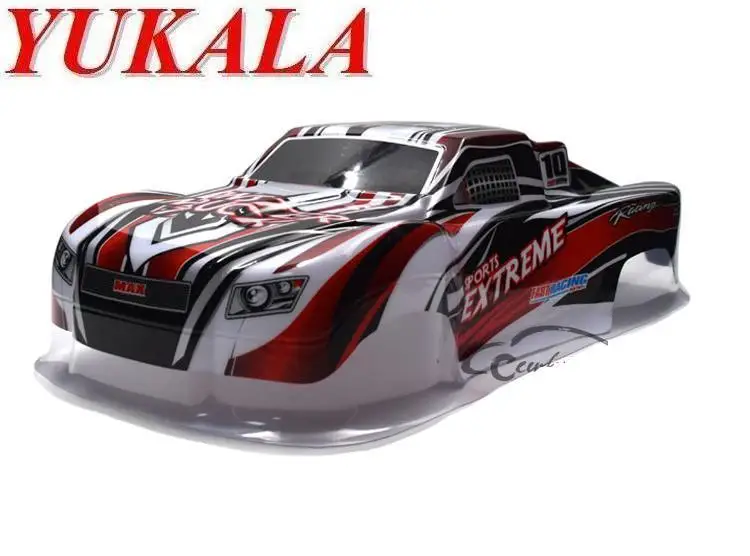 

2018 newest PVC RC Truck shell body for 1/12 RC truck size 393*210*110mm wheel base 230mm