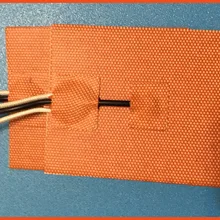 200 мм* 200 мм, 200 Вт 110 В, W/NTC 100 к термистор, силиконовые нагреватель 3d принтеры нагреватель, Heatbed, элементный нагреватель гибкий нагревательный элемент