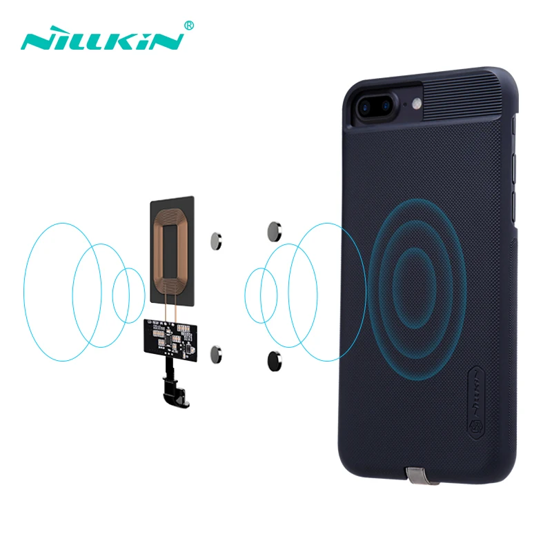 

NILLKIN For iPhone 6 6S 7 7 Plus Wireless Charging Receiver Case Magnetic Qi Wireless charging Receiver Pad Copper Coil Patch