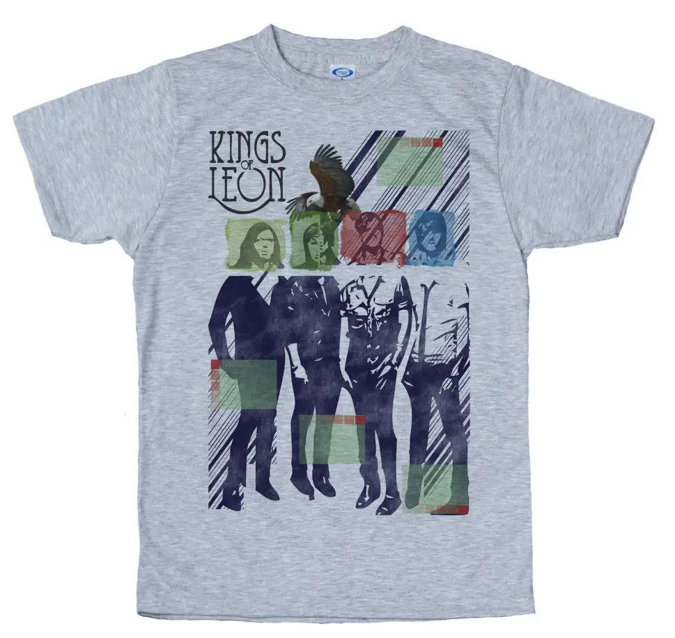 Футболка Kings of Leon дизайнерские новейшие футболки модные стильные мужские